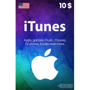 iTunes Gift Card $10 USD [US]